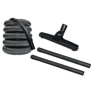 Stretchy slangenset voor stofzuiger, compact en uittrekbaar met instelbare zuigkracht en hoogwaardige materialen.